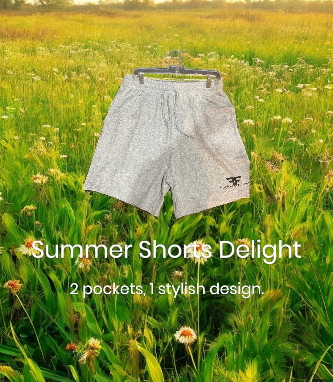 Foolish Fashion Gray Short